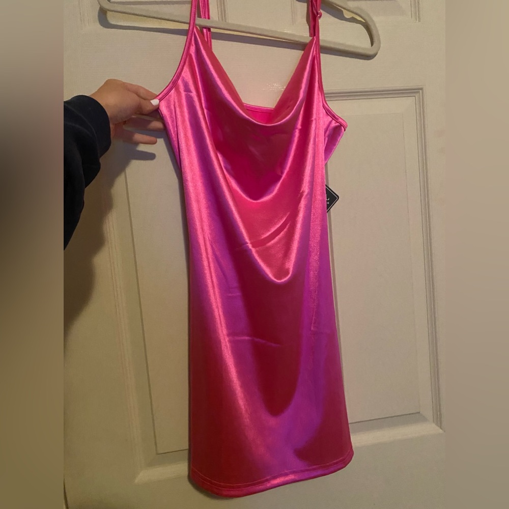 Zaful pink mini dress